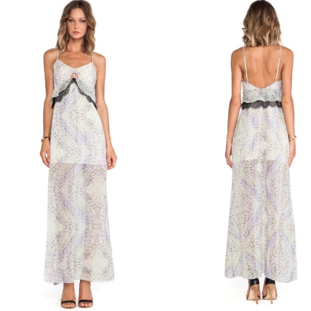 BCBGeneration cut out maxi dress